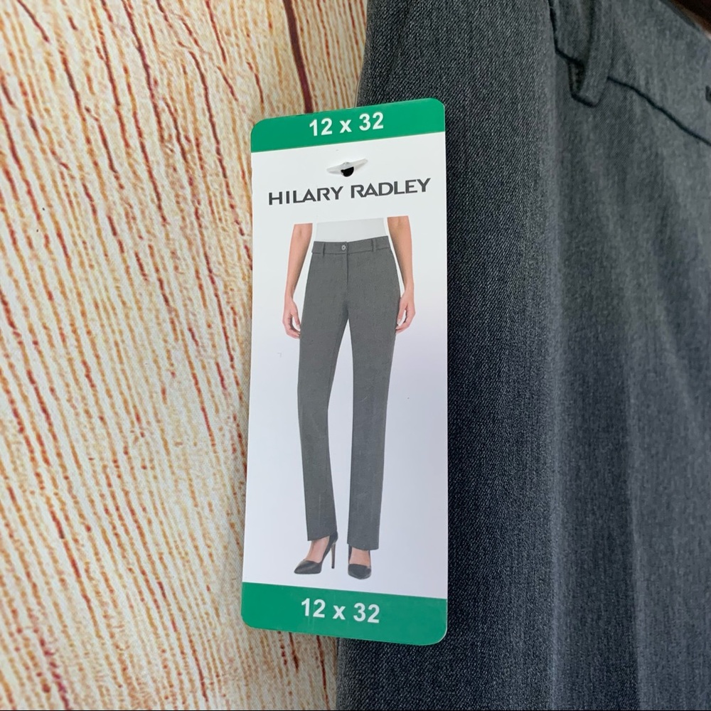 NWT Hilary Radley 12X32 Straight Leg Business Casual Slacks - Picture 4 of 8